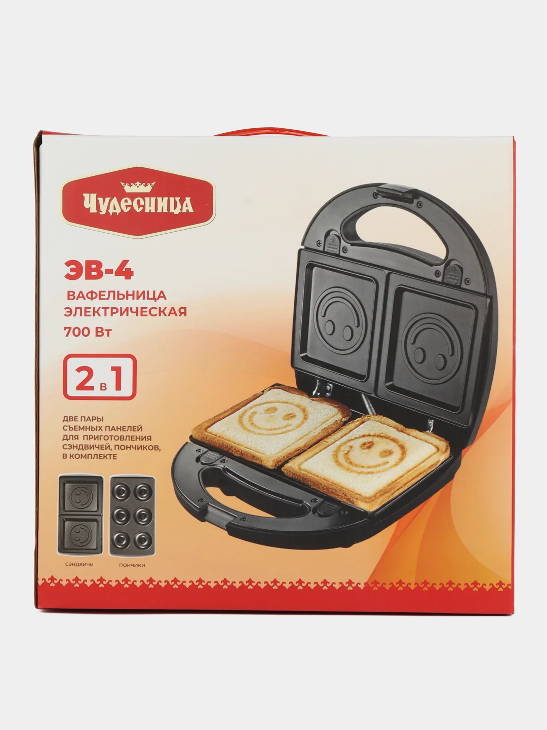 Вафельница электрическая "Чудесница" ЭВ-4