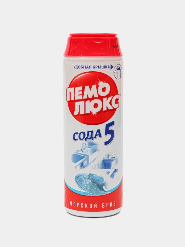Пемолюкс Сода 5 чистящий порошок Морской бриз 480 г