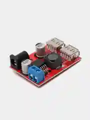 Понижающий DC-DC модуль 3А USB 2 выхода (вход 6-40V) тип 1
