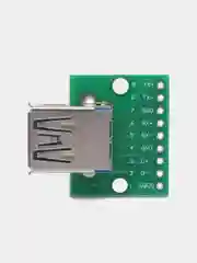 Гнездо USB3.0 на плате
