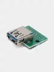 Гнездо USB3.0 на плате