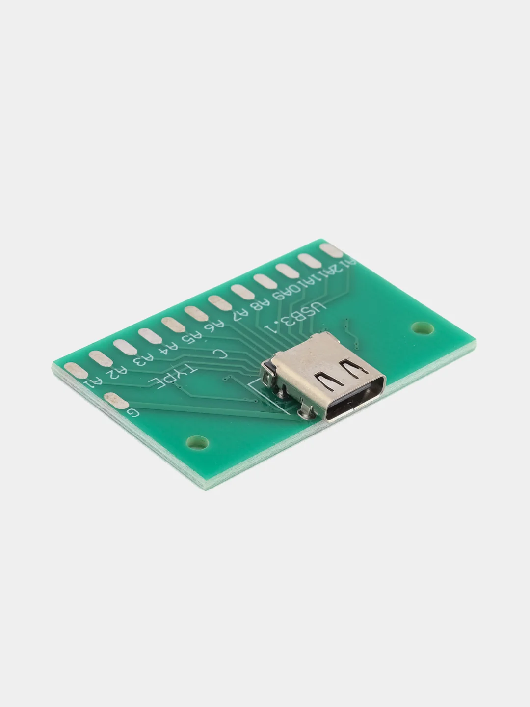 Гнездо USB3.1 TYPE-C на плате