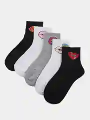 Разноцветный носки женские Maxbs, 5 пар