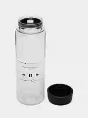 Серый меланж спортивная бутылка для воды и коктейлей My Bottle с крышкой, 500 мл