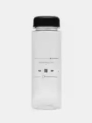 Серый меланж спортивная бутылка для воды и коктейлей My Bottle с крышкой, 500 мл