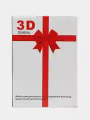 Зеленый светильник ночник 3d с разноцветной подсветкой