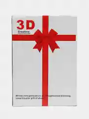 Синий светильник ночник 3d с разноцветной подсветкой