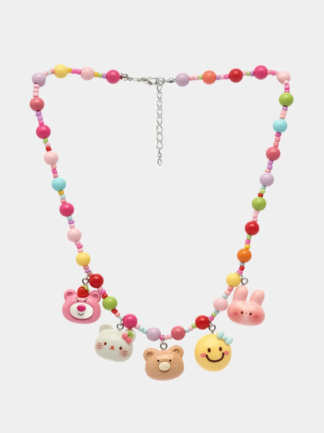 Красный бусы детские с Куроми, Kuromy, My Melody, Микки Маус, детская бижутерия, бусы аниме