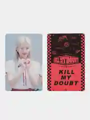 Бежевый карточки itzy, Итзи, Йеджи и Рюджин Cake k-pop набор, карты кпоп