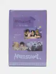 Фиолетовый k-pop Stray kids карточки cтрей кидс, карты стрэй кидс кпоп, карты для коллекционирования