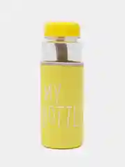 Лимонный бутылка для воды, 500 мл, My bottle, 19.5 х 6 см, термочехол в комплекте