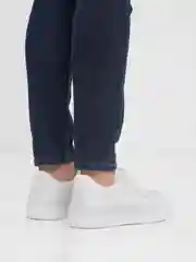 Белый кеды женские