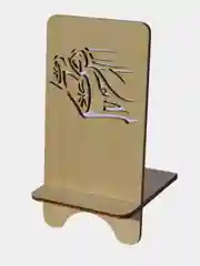 Карамельный подставка для телефона, деревянная