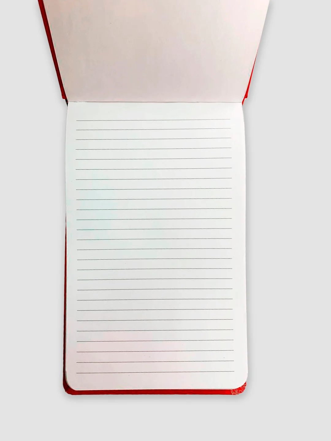Красный блокнот в линию 64 листа А5 с резинкой-фиксатором MyArt Notebook Classic. Проф-Пресс