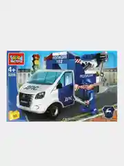 Конструктор Город мастеров "ГАЗель эвакуатор", 88 деталей