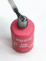 Топ для гель лака светоотражающий с блестками, завершающее покрытие USHINE