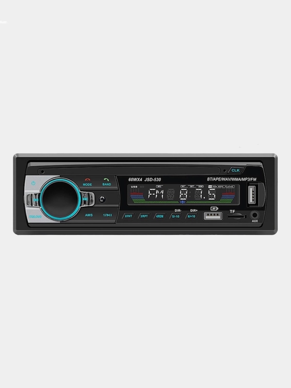 Автомагнитола 1 DIN, с пультом ДУ, Bluetooth, USB, AUX