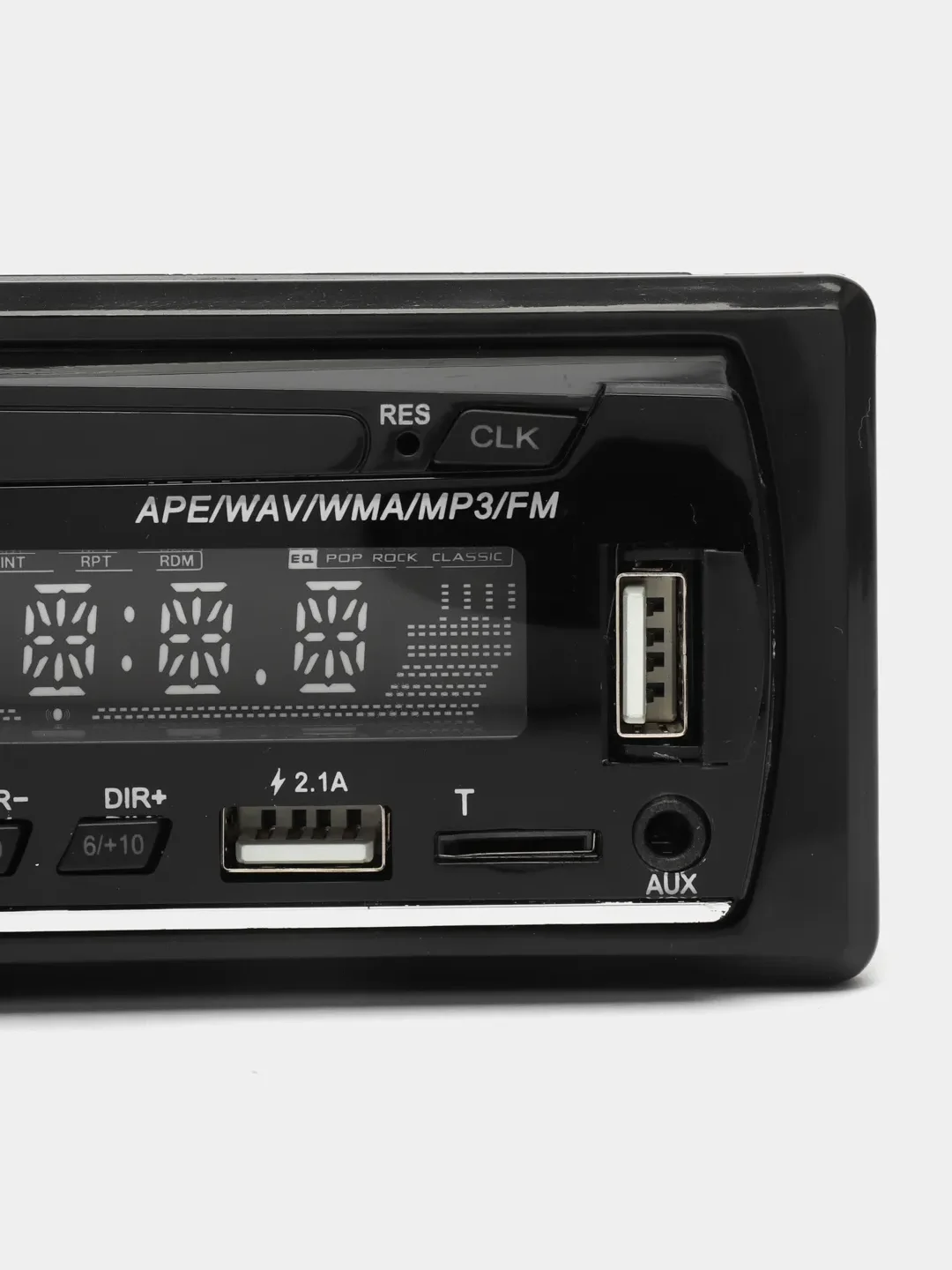 Автомагнитола 1 DIN, с пультом ДУ, Bluetooth, USB, AUX