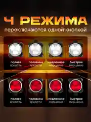 Фара передняя и задний фонарь USB аккумуляторные комплект для велосипеда, самоката