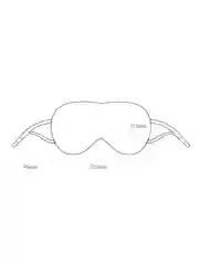 Маска для сна Jordan and Judy Sleeping Mask (HO389)