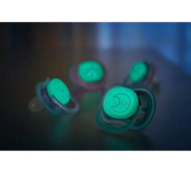 Пустышка Philips Avent Ultra air, ночная, 6-18 месяцев
