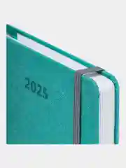 Ежедневник датированный 2025 Brauberg, планер планинг записная книжка А5, под кожу
