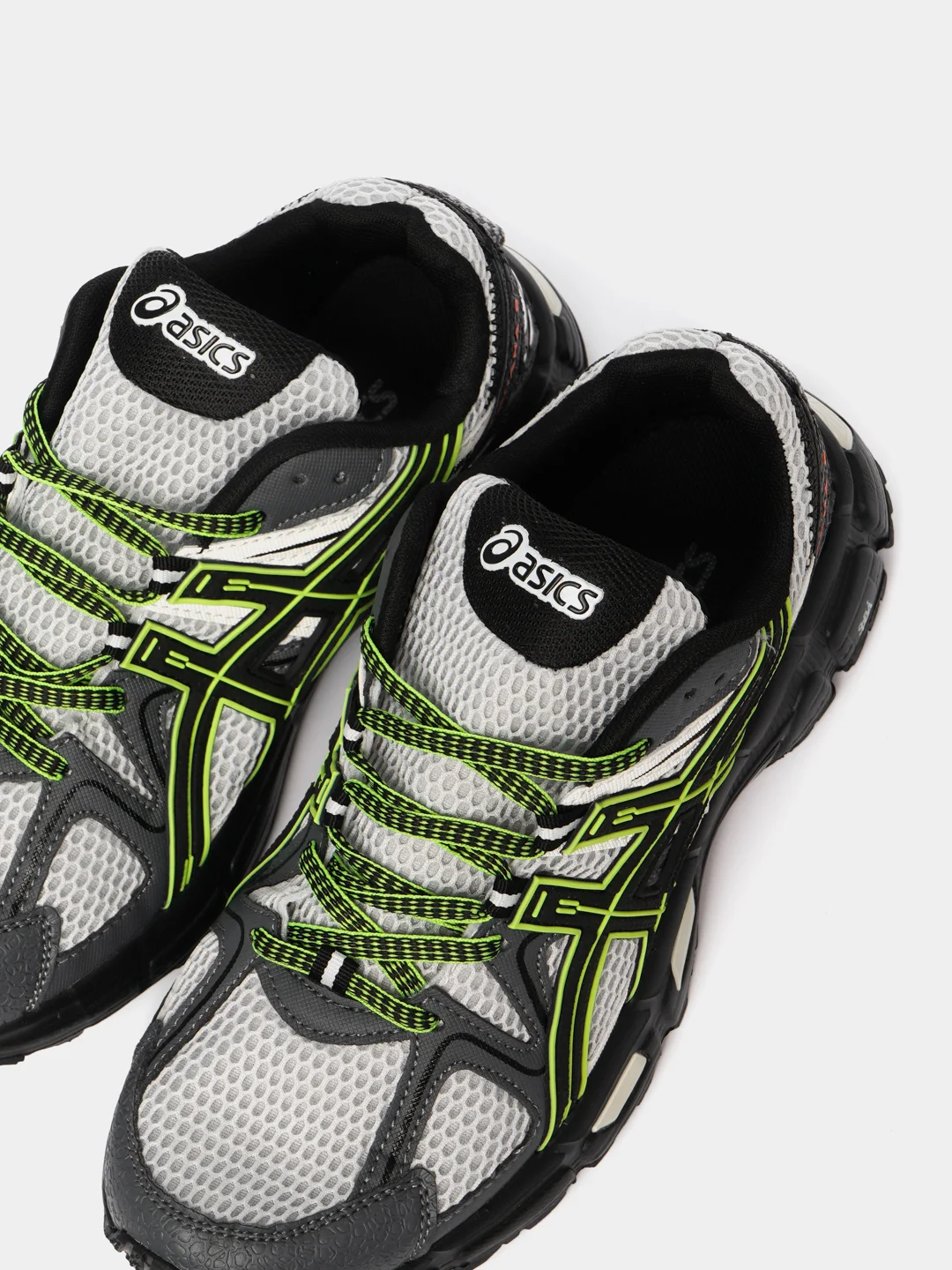 Салатовый кроссовки мужские с логотипом Asics gel kahana 8