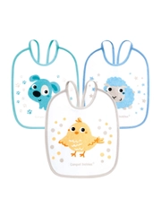 CANPOL babies Нагрудник хб водонепроницаемые набор 3шт