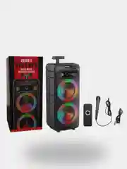 Разноцветный колонка Bluetooth с LED-подсветкой ZQS 40Вт (USB/SD/AUX/FM) + микрофон/пульт