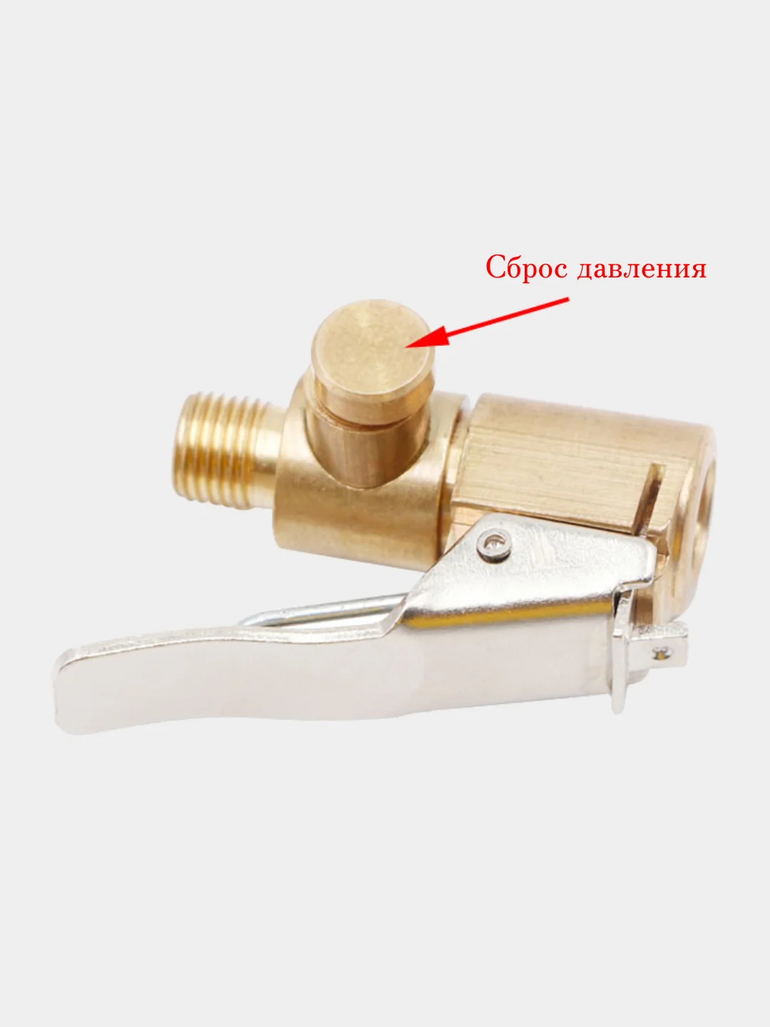 Бронзовый быстросъемный наконечник для компрессора ниппель переходник 6мм  автомобильного насоса