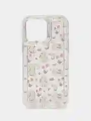 Бежевый чехол на айфон 11 чехол с обьемный с принтом Чехол для iPhone 11 Чехол на iPhone 11