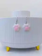 Серьги женские лапка