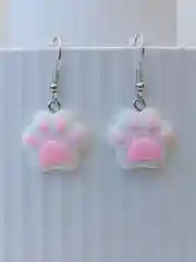 Серьги женские лапка