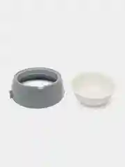 Серый миска с наклоном, для кошек (с разъемом)
