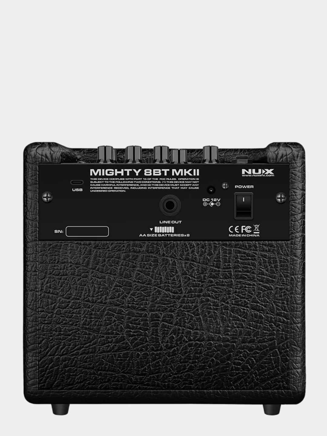 Цифровой комбоусилитель, портативный Nux Mighty-8BT MKII, 8Вт