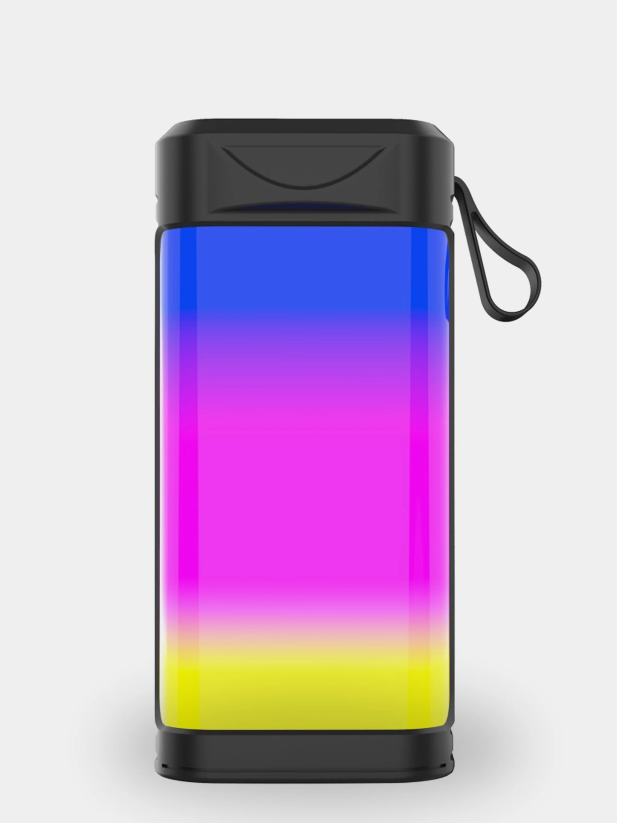 Хром колонка Bluetooth с LED-подсветкой ZQS 5Вт (USB/SD/AUX/FM)