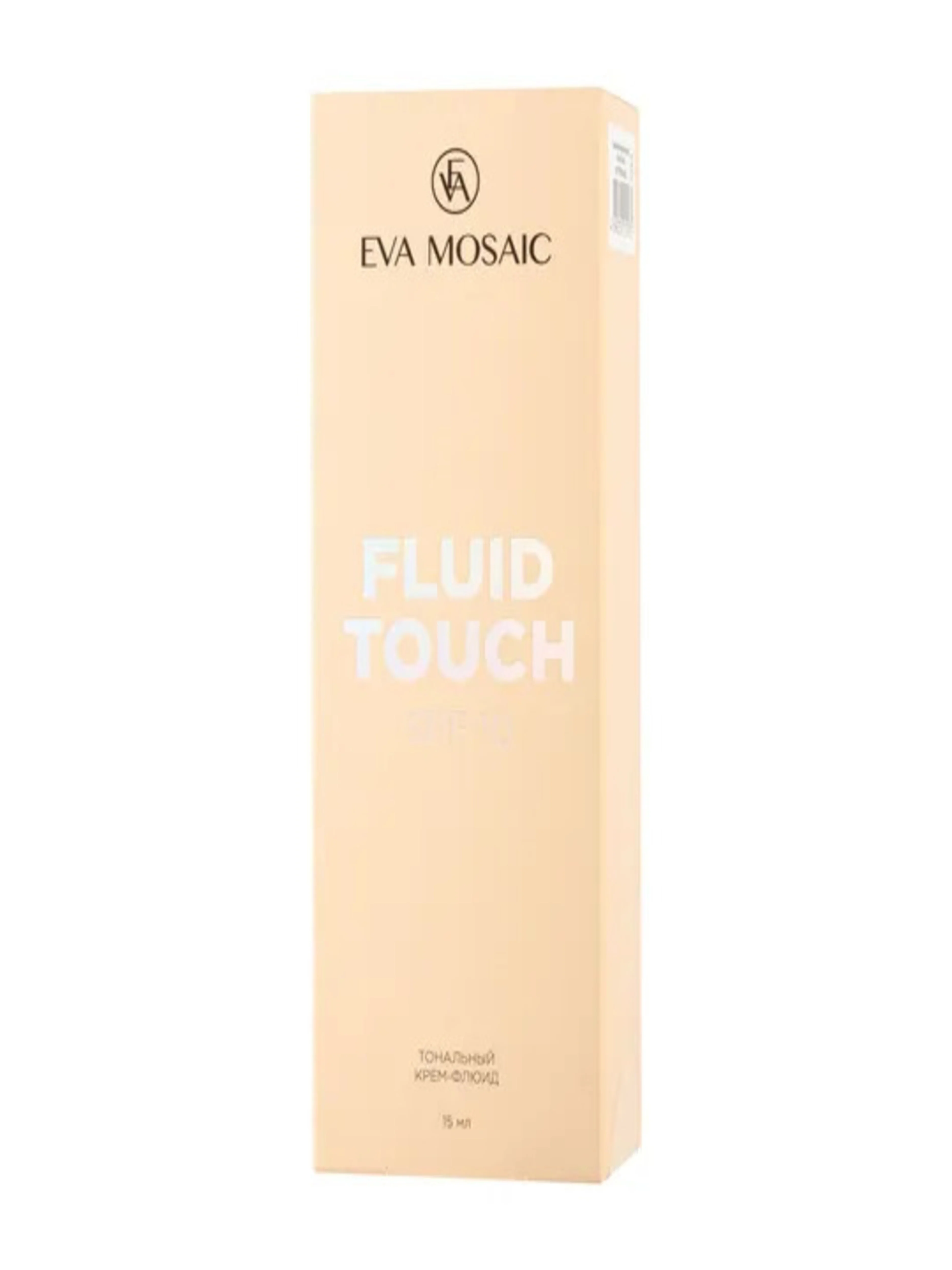 Eva mosaic Тональный крем-флюид Fluid Touch, 15 мл, 04 Бежевый