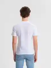 Белый футболка мужская