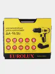 Дрель-шуруповерт аккумуляторная Eurolux ДА-18/2Li
