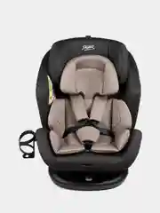 Автокресло детское Siger Ультра Isofix, группа 0+/I/II/III, 0-36 кг, антрацитово-серый