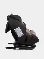 Автокресло детское Siger Ультра Isofix, группа 0+/I/II/III, 0-36 кг, антрацитово-серый