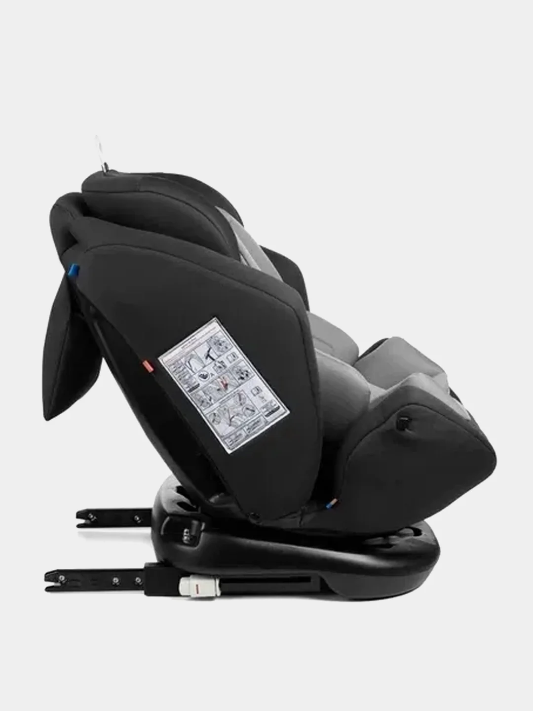 Детское автокресло УУД Siger Ультра Isofix гр.0+/I/II/III, т.серый