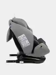 Автокресло детское Siger Ультра Isofix, группа 0+/I/II/III, 0-36 кг, светло-серый