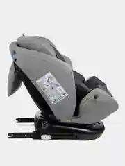 Автокресло детское Siger Ультра Isofix, группа 0+/I/II/III, 0-36 кг, светло-серый