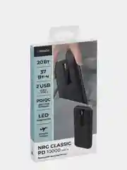 Внешний АКБ 10000 мАч, NRG Classic PD, 37W, 1-USB, PD, QC, дисплей, Deppa