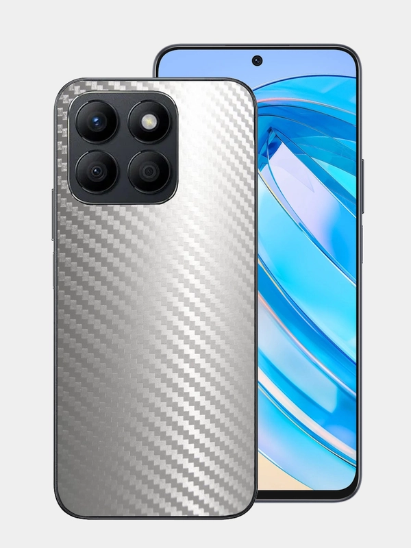 Защитная пленка для Honor X8A под карбон на заднюю часть,под кожу на зад крышку Хонора Х8а
