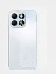 Прозрачный защитная пленка для Honor X8A под карбон на заднюю часть,под кожу на зад крышку Хонора Х8а