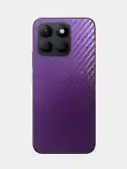 Пурпурный защитная пленка для Honor X8A под карбон на заднюю часть,под кожу на зад крышку Хонора Х8а