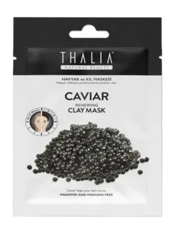 THALIA Caviar & Clay Face Mask Маска глиняная для лица восстанавливающая, 15 мл