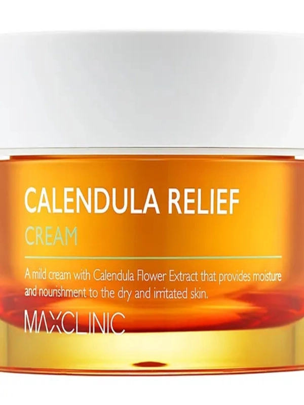 MAXCLINIC Calendula Relief Cream Крем для чувствительной и проблемной кожи лица, 50 г